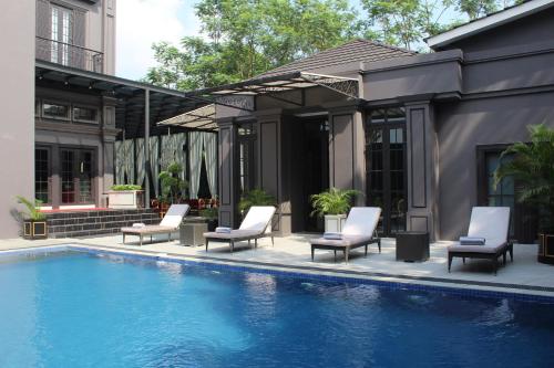 Swimming pool, Sofia Boutique Residence in Ngaglik Swimming pool, Sofia Boutique Residence in Ngaglik