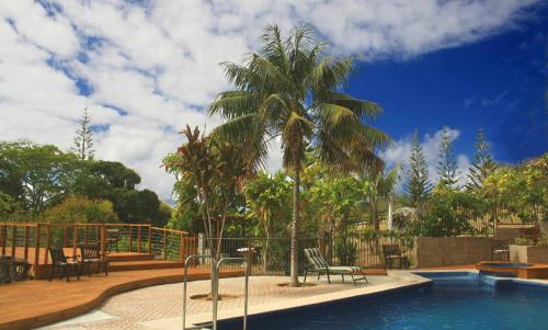 Swimming pool, A-Frame Chalets @ Mokutu in Norfolk Island Swimming pool, A-Frame Chalets @ Mokutu in Norfolk Island