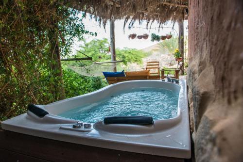 Erkély/terasz, Desert Estate Carmey Avdat in Sde Boker Erkély/terasz, Desert Estate Carmey Avdat in Sde Boker