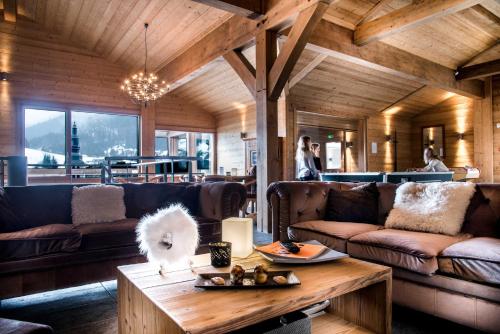 Közös társalgó / TV, Residence - Les Grandes Alpes in La Clusaz Közös társalgó / TV, Residence - Les Grandes Alpes in La Clusaz