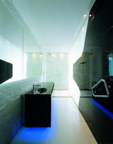 Baño, Hotel Aurora in Meran Baño, Hotel Aurora in Meran