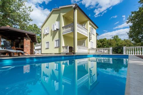 Zwembad, FEWO Villa Adria in Barusici Zwembad, FEWO Villa Adria in Barusici