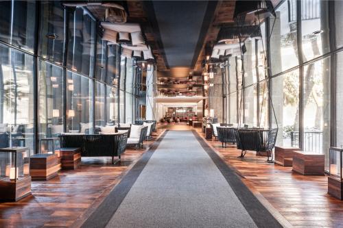 Előcsarnok, Hotel Bonaventure Montreal near Marie Reine Monde Katedrális Előcsarnok, Hotel Bonaventure Montreal near Marie Reine Monde Katedrális