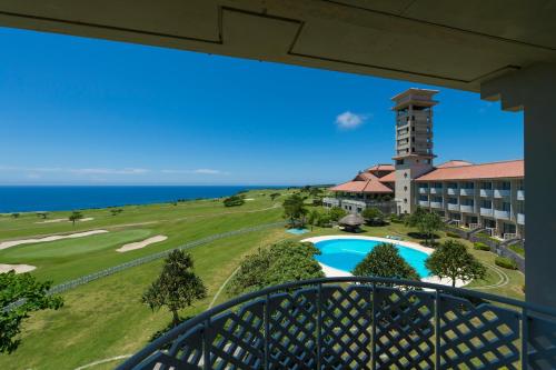 Balcony/terrace, Southern links resort hotel in Nanjo Balcony/terrace, Southern links resort hotel in Nanjo