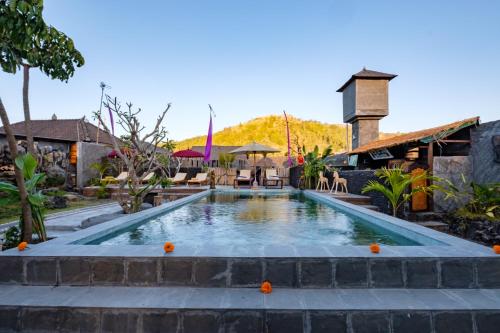 Swimming pool, Latengaya Mount Batur View Bungalow near Mount Batur Swimming pool, Latengaya Mount Batur View Bungalow near Mount Batur