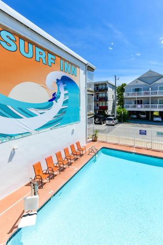 Swimming pool, Surf Inn Suites in Ocean City (MD) Swimming pool, Surf Inn Suites in Ocean City (MD)