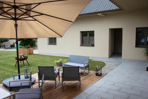 ระเบียง/ชานเรือน, Sabines Apartments Ferienwohnungen in เฟราเอนคริเช่น ระเบียง/ชานเรือน, Sabines Apartments Ferienwohnungen in เฟราเอนคริเช่น