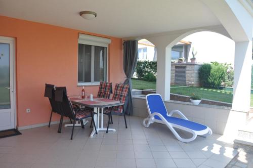 balkon/terras, Apartments Rosa in Zambratija balkon/terras, Apartments Rosa in Zambratija