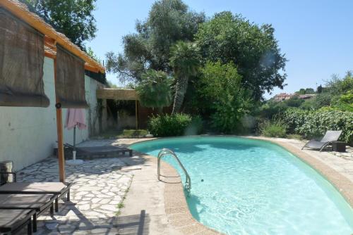 Swimming pool, Castel Enchante in St Pierre de Feric Swimming pool, Castel Enchante in St Pierre de Feric