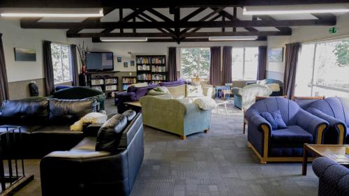 sala de TV, Zula Lodge in Wanaka sala de TV, Zula Lodge in Wanaka