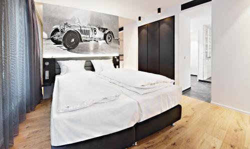 Habitación, V8 Hotel Motorworld Region Stuttgart in Boblingen Habitación, V8 Hotel Motorworld Region Stuttgart in Boblingen