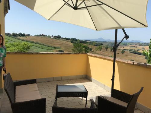 Balcony/terrace, Cerasus B&B in San Marcello Balcony/terrace, Cerasus B&B in San Marcello