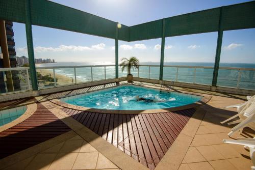 Swimming pool, Hotel Plaza Mar in Vila Velha Swimming pool, Hotel Plaza Mar in Vila Velha