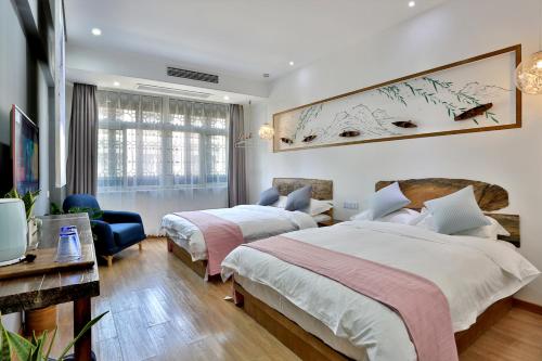 This photo about Yushe Art Design Hotel Wuzhen shared on HyHotel.com