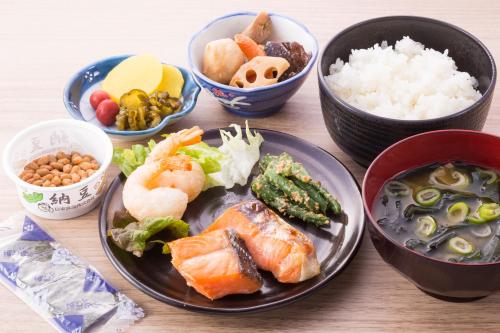 Food and beverages, Smile Hotel Utsunomiya Higashiguchi in Utsunomiya Food and beverages, Smile Hotel Utsunomiya Higashiguchi in Utsunomiya
