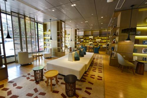 This photo about Atour Hotel Xiaozhai Shiyou University Xi'an shared on HyHotel.com