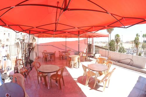 Terraza/balcón, Palm Hostel in Jerusalem Terraza/balcón, Palm Hostel in Jerusalem