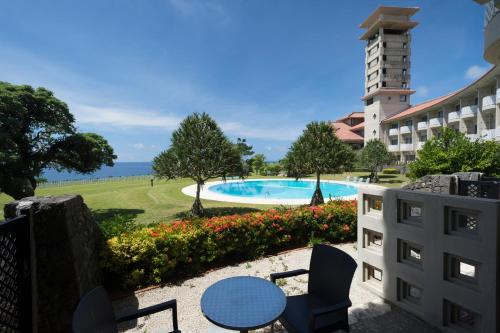 Balcony/terrace, Southern links resort hotel in Nanjo Balcony/terrace, Southern links resort hotel in Nanjo