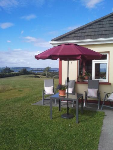 Balcony/terrace, Tullaleagan Guesthouse in Oughterard Balcony/terrace, Tullaleagan Guesthouse in Oughterard