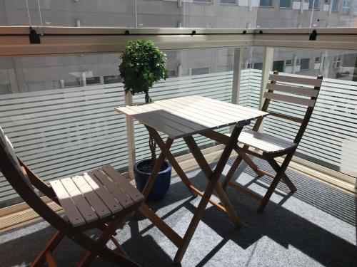 Balcony/terrace, Antintorni Suite 17 in Pori Balcony/terrace, Antintorni Suite 17 in Pori