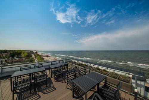 Balkon/teras, Baltivia Sea Resort in Mielno Balkon/teras, Baltivia Sea Resort in Mielno