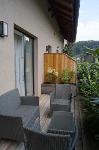 Erkély/terasz, Villa Karin in Adnet Erkély/terasz, Villa Karin in Adnet