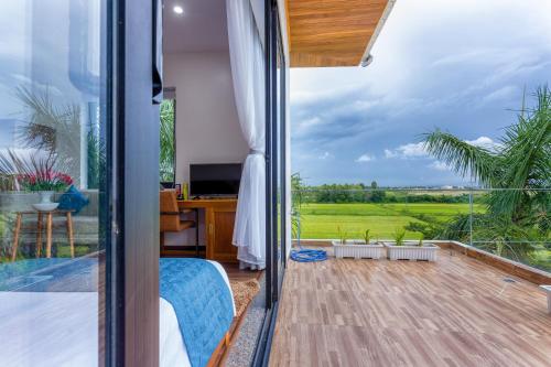 Balcony/terrace, Hoi An Reverie Villas in Thanh Ha Balcony/terrace, Hoi An Reverie Villas in Thanh Ha