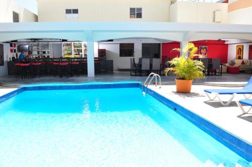 Swimming pool, Hotel Las Palmeras in Sosua Swimming pool, Hotel Las Palmeras in Sosua