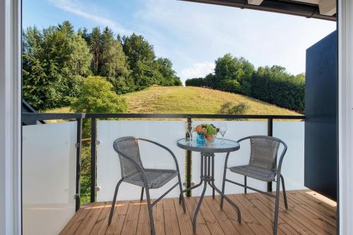 Balcony/terrace, Ferienwohnungen Deutschbauer in Bogenfeld Balcony/terrace, Ferienwohnungen Deutschbauer in Bogenfeld