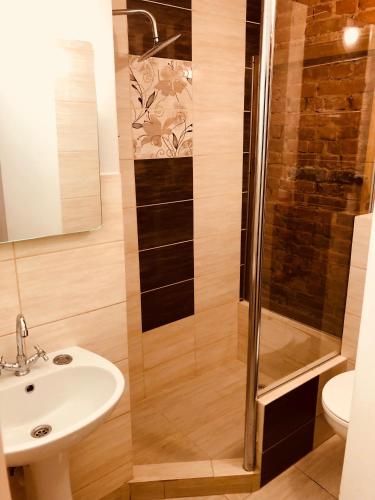 ห้องน้ำ, Kamienica Centrum in โอลสทีน ห้องน้ำ, Kamienica Centrum in โอลสทีน