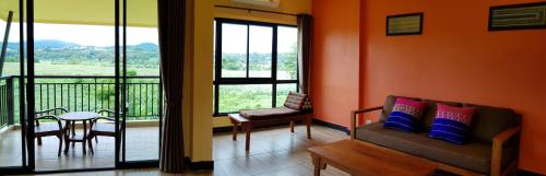 balkong/terrass, Baan Sakuna Hotel in Chiang Khong (Chiang Rai) balkong/terrass, Baan Sakuna Hotel in Chiang Khong (Chiang Rai)