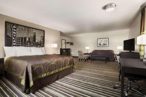 Létesítmények, Super 8 By Wyndham Portland Airport in Északkelet-Portland Létesítmények, Super 8 By Wyndham Portland Airport in Északkelet-Portland