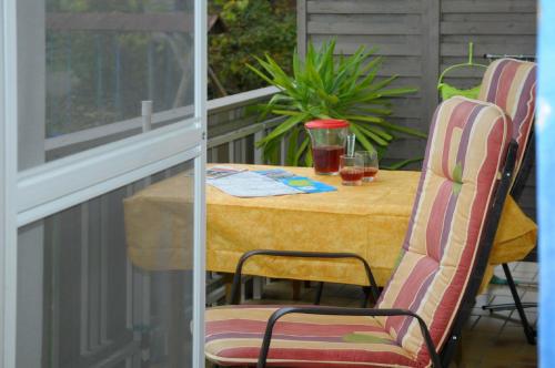 Balcony/terrace, Ferienwohnungen Strohlein in Altenthann Balcony/terrace, Ferienwohnungen Strohlein in Altenthann