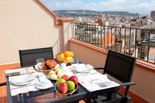 Balcony/terrace, Pierre & Vacances Barcelona Sants in Sants-Montjuïc Balcony/terrace, Pierre & Vacances Barcelona Sants in Sants-Montjuïc