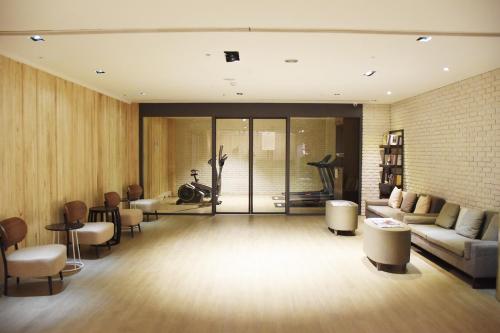 Fitness center, Wo Hotel in Cianjin District Fitness center, Wo Hotel in Cianjin District