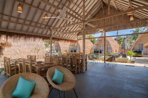 Restaurant, Gili Meno Escape in Gili Meno Restaurant, Gili Meno Escape in Gili Meno