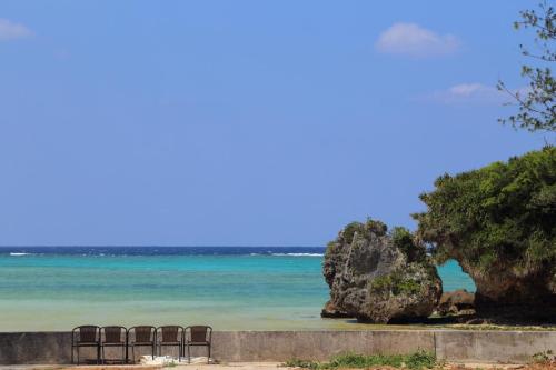 Beach, Tabinoteitaku HOMANN CONCEPT Okinawa Nakijin in Nakijin Beach, Tabinoteitaku HOMANN CONCEPT Okinawa Nakijin in Nakijin