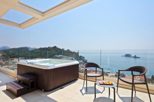 Balkon/teras, Hotel AMI Budva Petrovac in Petrovac Balkon/teras, Hotel AMI Budva Petrovac in Petrovac