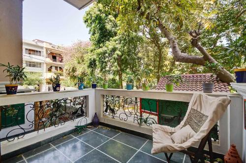 Balcony/terrace, On The House in New Delhi and NCR Balcony/terrace, On The House in New Delhi and NCR