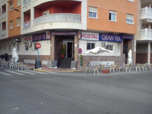 Entrance, Hostal Gran Via Levante in Torrevieja Entrance, Hostal Gran Via Levante in Torrevieja