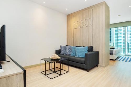 This photo about Sky Walk Condominium By Favstay shared on HyHotel.com