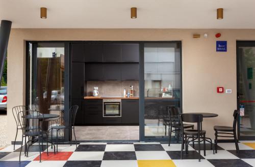 keuken, SUBTUB Hostel Makarska in Makarska keuken, SUBTUB Hostel Makarska in Makarska