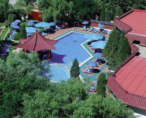 Swimmingpool, CITIC Hotel Beijing Airport in Peking Swimmingpool, CITIC Hotel Beijing Airport in Peking