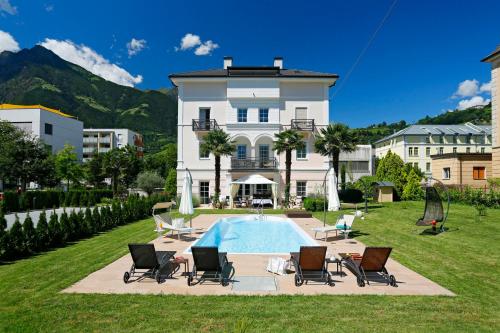 Balcony/terrace, Garni Villa Tyrol - Adults Only in Meran Balcony/terrace, Garni Villa Tyrol - Adults Only in Meran