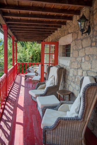 Erkély/terasz, Casa Grande de Rosende in Sober Erkély/terasz, Casa Grande de Rosende in Sober