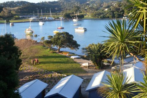 Beach, Boatsheds on the Bay, Waiheke Island in Waiheke Island Beach, Boatsheds on the Bay, Waiheke Island in Waiheke Island