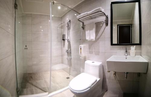 Badkamer, Chance Hotel in Taichung Badkamer, Chance Hotel in Taichung