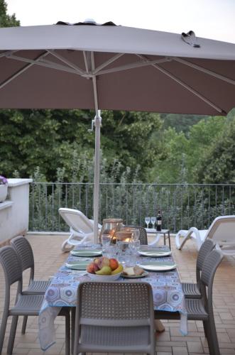 Balcony/terrace, B&B Cyparus in Venarotta Balcony/terrace, B&B Cyparus in Venarotta
