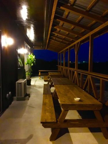 Balcony/terrace, B & BTandem in Ginoza Balcony/terrace, B & BTandem in Ginoza