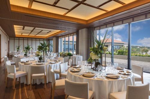 Banquet hall, Hyatt Regency Seragaki Island Okinawa in Onna Banquet hall, Hyatt Regency Seragaki Island Okinawa in Onna
